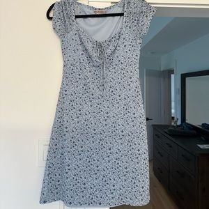 Vintage floral mini dress